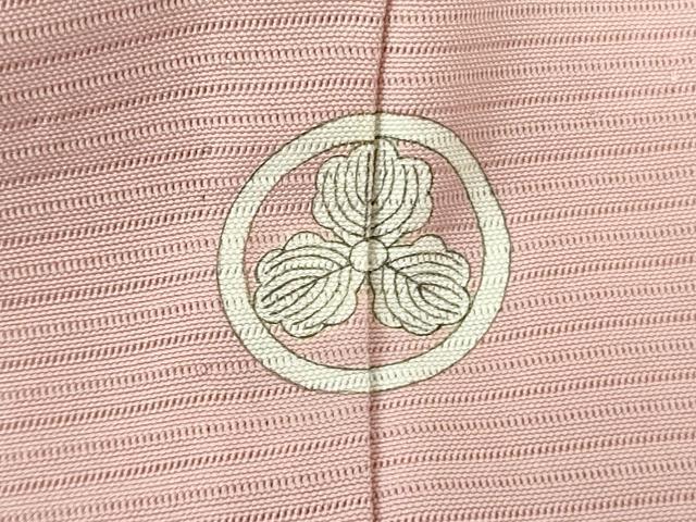 平和屋着物*夏物 色無地 絽 石竹色 正絹 逸品 DABE1406op