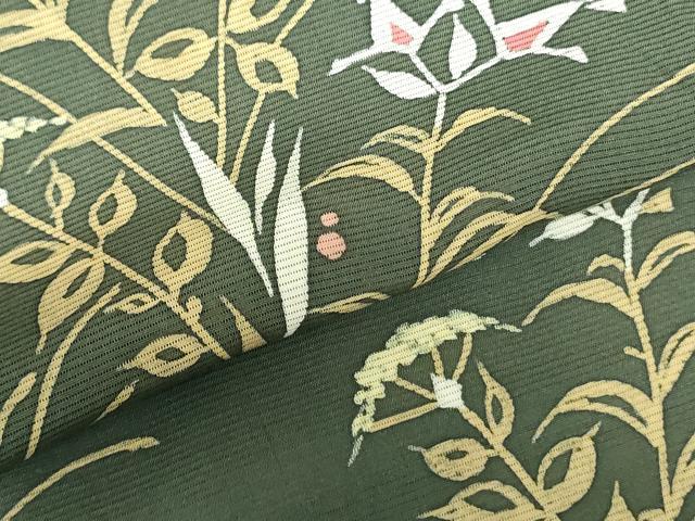 平和屋着物*夏物 訪問着 絽 草花 正絹 逸品 DABE1834op