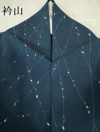 平和屋着物*夏物 小紋 絽 枝葉文 正絹 逸品 DABE1837op