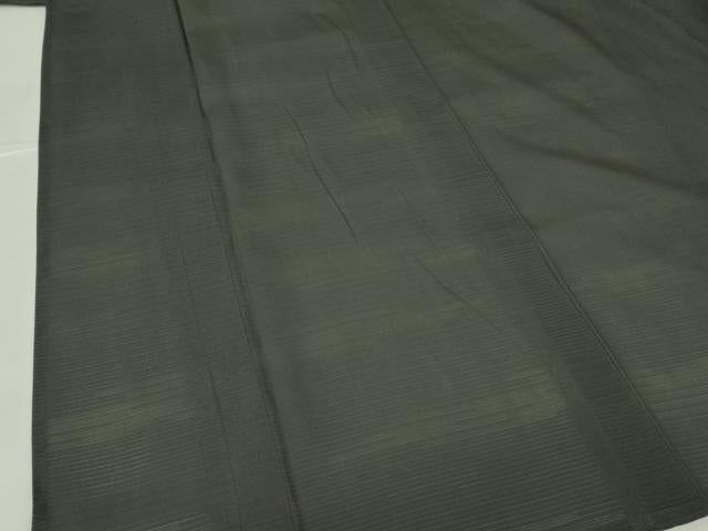 平和屋着物*夏物 色無地 変わり絽 蝋色 正絹 逸品 DABE1841op