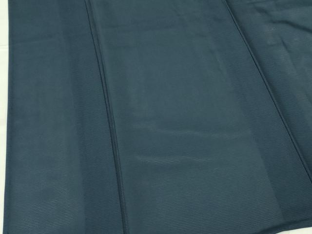 平和屋着物*夏物 色無地 絽 紺青色 正絹 逸品 未使用 DABE1848op
