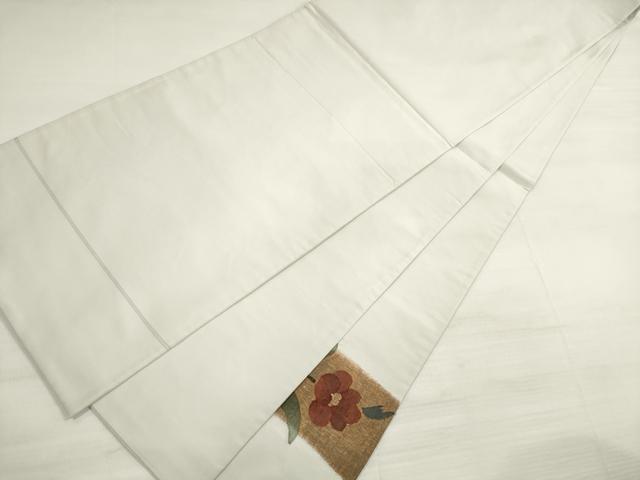 平和屋着物◎太鼓柄袋帯 すくい織 枝花文 金糸 正絹 逸品 DABE2056xg