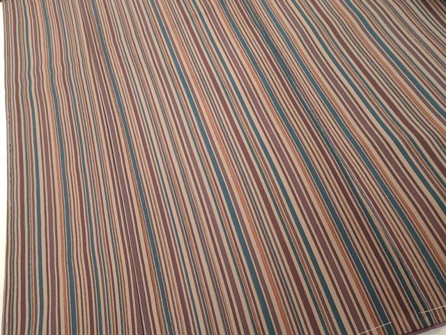 平和屋着物■小紋 間道 洗える着物 未使用 DABE2760cd