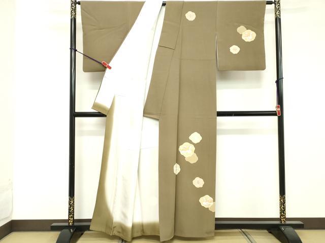 平和屋着物■訪問着 刺繍 花鳥文 金彩 正絹 逸品 DABE2762cd