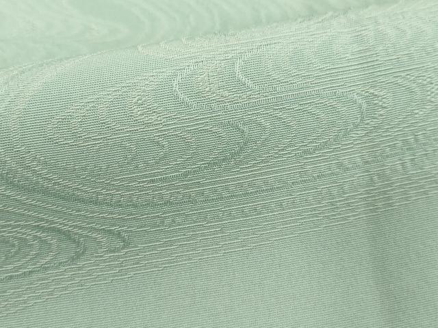 平和屋着物■上質な色無地 流水地紋 水色 正絹 逸品 DABE2791cd
