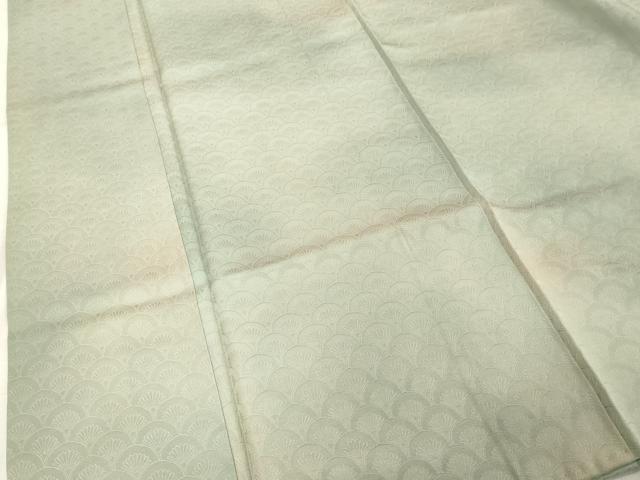 平和屋着物■上質な小紋 青海波地紋 暈し染め 正絹 逸品 DABE2792cd
