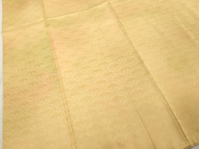 平和屋着物■上質な小紋 青海波花地紋 暈し染め 正絹 逸品 DABE2795cd