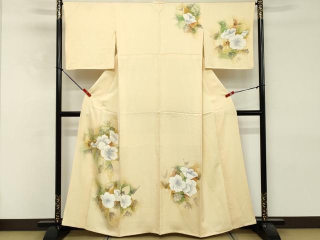 平和屋着物■訪問着 舞花文 暈し染め 正絹 逸品 DABE2800cd