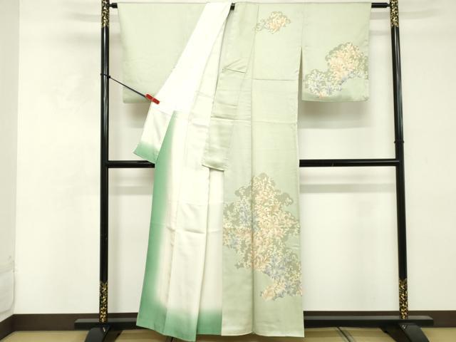 平和屋着物■訪問着 草葉文 金彩 正絹 逸品 DABE2935cd