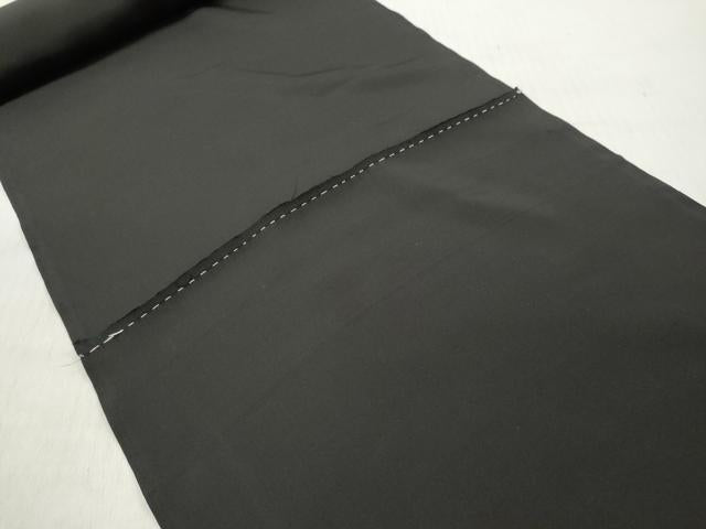 平和屋着物▼男性 黒紋付 解き反物 着尺 逸品 DABE3330we