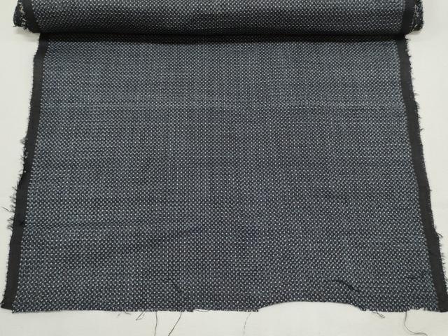 平和屋着物▼羽織・コート 解き反物 羽尺 紬地 亀甲柄 逸品 DABE3469we