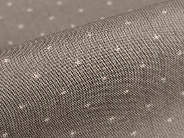 平和屋着物▽本場大島紬 7マルキ 単衣 蚊絣 正絹 逸品 未使用 DABE4212az