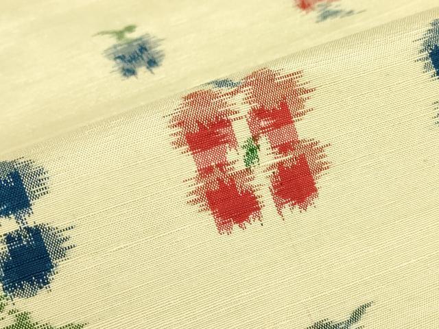 平和屋着物▽訪問着 単衣 花間道 正絹 逸品 DABE4383az