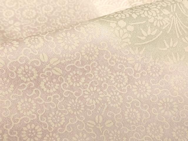 平和屋着物▽訪問着 単衣 流水菊唐草文 暈し染め 正絹 逸品 DABE4531az
