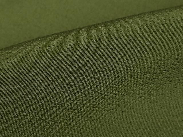 平和屋着物▽上質な色無地 単衣 革色 正絹 逸品 DABE4536az