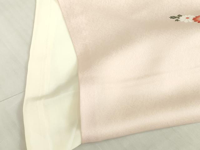 平和屋着物▽訪問着 単衣 飛鳥花文 暈し染め 正絹 逸品 DABE4550az