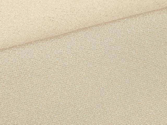 平和屋着物▽上質な色無地 単衣 灰桜色 正絹 逸品 DABE4665az