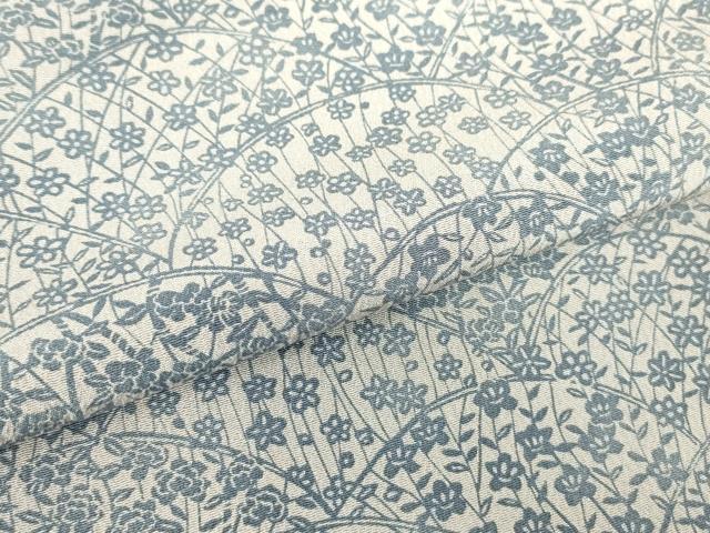 平和屋着物▽上質な小紋 単衣 小花文 正絹 逸品 DABE4675az