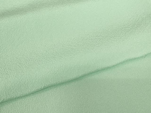 平和屋着物▽上質な色無地 単衣 錆青磁色 正絹 逸品 DABE4677az