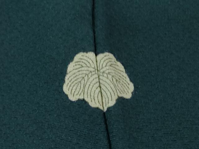 平和屋着物▽加賀の松染 梶山 伸監修 色無地 単衣 褐返色 正絹 逸品 DABE4689az