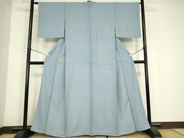 平和屋着物▽上質な色無地 単衣 淡藤色 正絹 逸品 DABE4691az