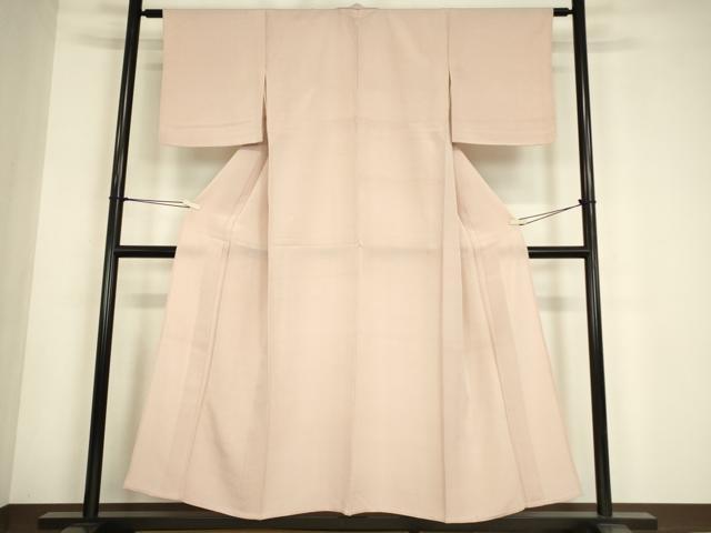平和屋着物▽上質な色無地 単衣 虹色 正絹 逸品 DABE4694az