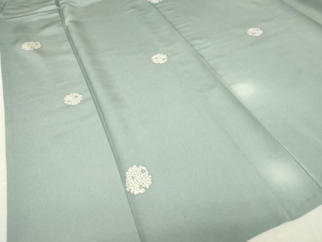 平和屋着物▽上質な小紋 単衣 蛍暈し 舞桜文 金彩 正絹 逸品 DABE4800az