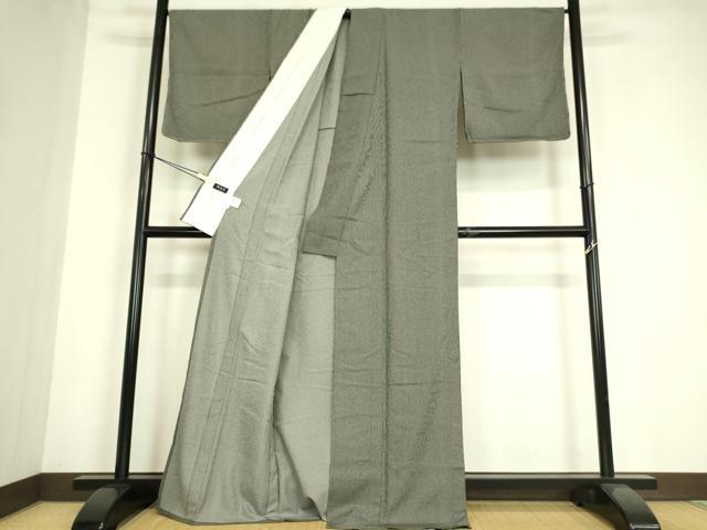 平和屋着物▽江戸小紋 単衣 万筋 洗える着物 DABE4818az