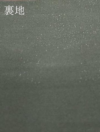 平和屋着物▼六通柄袋帯 舞花文 金銀彩 正絹 逸品 DABE4907az