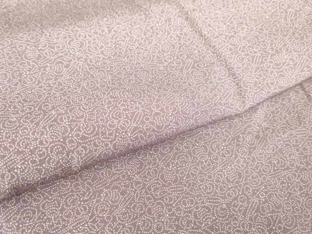 平和屋着物▽江戸小紋 単衣 吉祥文 正絹 逸品 DABE4989az