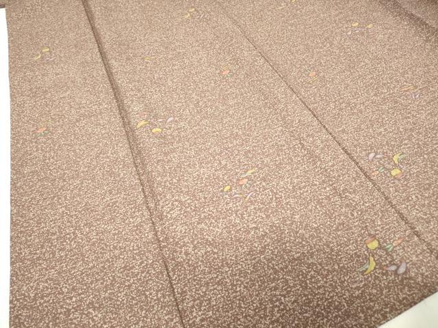 平和屋着物▽小紋 単衣 成物 洗える着物 DABE4990az