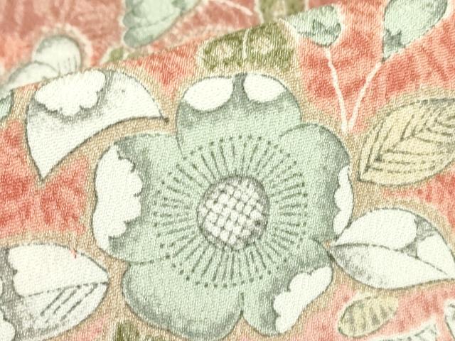 平和屋着物▽小紋 単衣 辻が花 洗える着物 DABE4994az
