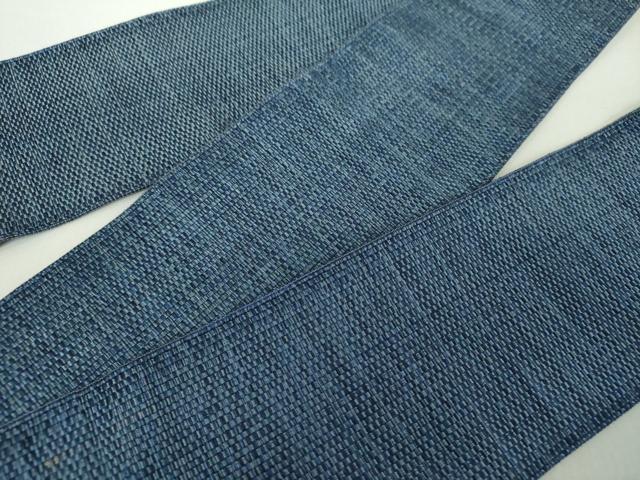 平和屋着物●男性 本場筑前博多織 角帯 霞文 正絹 逸品 DABE5212ps