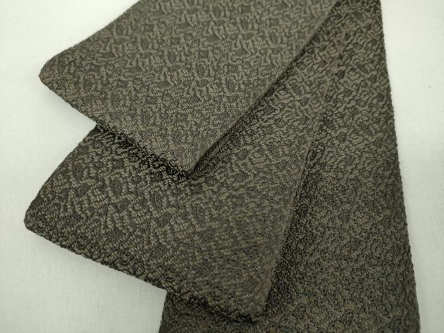 平和屋着物○男性 本場筑前博多織 角帯 霞文 正絹 逸品 DABE5214ps