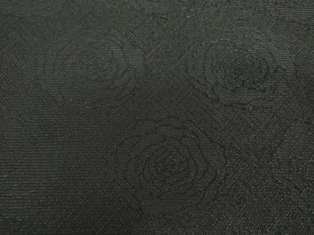 平和屋着物●染色作家 草野一騎 全通柄袋帯 花菱文 金銀糸 正絹 逸品 未使用 DABE5487ps