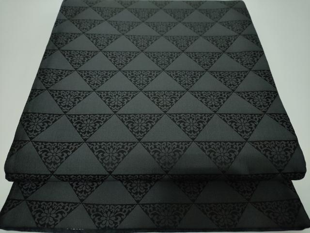 平和屋着物●両面 六通柄袋帯 唐織 花の精 正絹 逸品 DABE5537ps