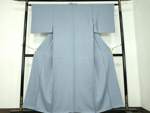 平和屋着物●上質な色無地 紋意匠 紅碧色 正絹 逸品 未使用 DABE5638ps