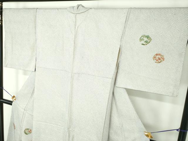 平和屋着物●訪問着 総絞り 松竹梅 金彩 正絹 逸品 DABE5641ps