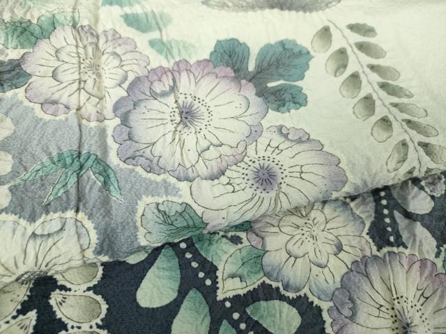 平和屋着物●訪問着 作家物 絞り 辻が花 暈し染め 正絹 逸品 DABE5666ps