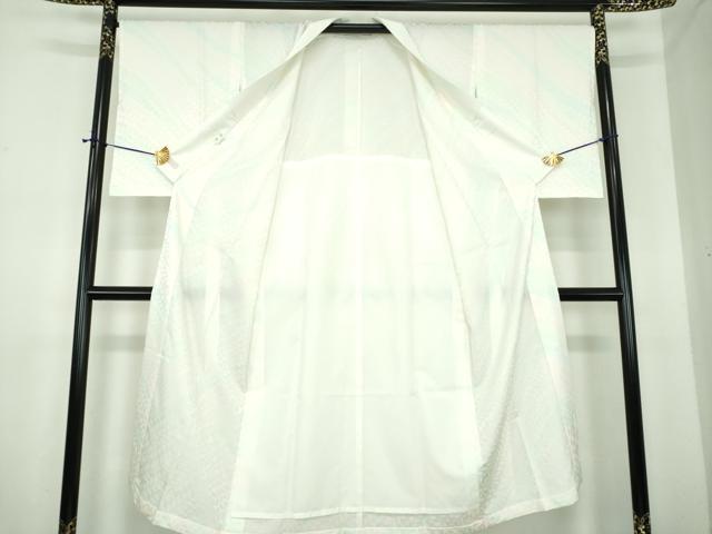 平和屋着物●長襦袢 無双仕立て 草葉地紋 暈し染め 洗える着物 DABE5697ps