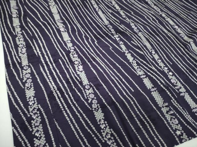 平和屋着物●上質な長襦袢 無双仕立て 半衿刺繍 ビーズ 花間道 正絹 逸品 DABE5698ps