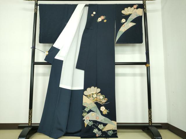 平和屋着物●訪問着 吉祥花文 金彩 正絹 逸品 未使用 DABE5700ps