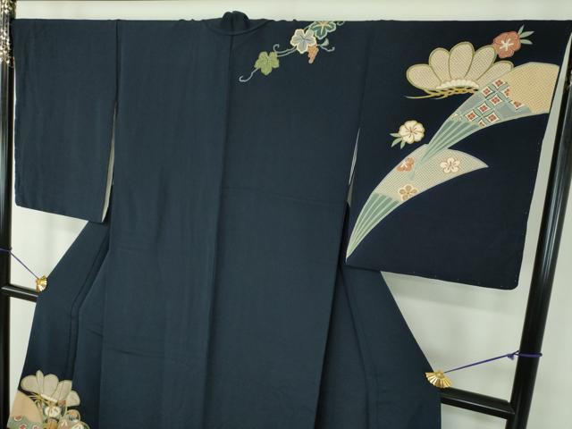 平和屋着物●訪問着 吉祥花文 金彩 正絹 逸品 未使用 DABE5700ps
