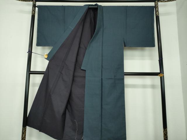 平和屋着物●男性 本場大島紬 100亀甲 総詰め 正絹 逸品 未使用 DABE5842ps