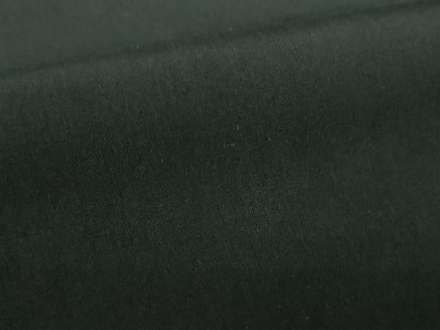 平和屋着物●男性 黒紋付 正絹 逸品 DABE5857ps