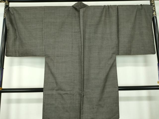 平和屋着物●男性 本場大島紬 アンサンブル キングサイズ 100亀甲 総詰め 水間輝利作 証紙付き 正絹 逸品 未使用 DABE5861ps
