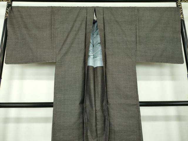 平和屋着物●男性 本場大島紬 アンサンブル キングサイズ 100亀甲 総詰め 水間輝利作 証紙付き 正絹 逸品 未使用 DABE5861ps