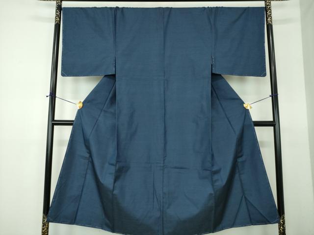 平和屋着物●男性 本場大島紬 アンサンブル 長羽織 亀甲柄 正絹 逸品 未使用 DABE5874ps