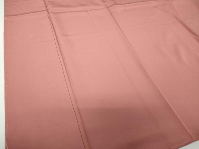 平和屋着物●上質な色無地 長春色 正絹 逸品 未使用 DABE5892ps