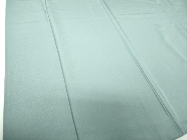 平和屋着物●上質な色無地 藍鼠色 正絹 逸品 DABE5896ps